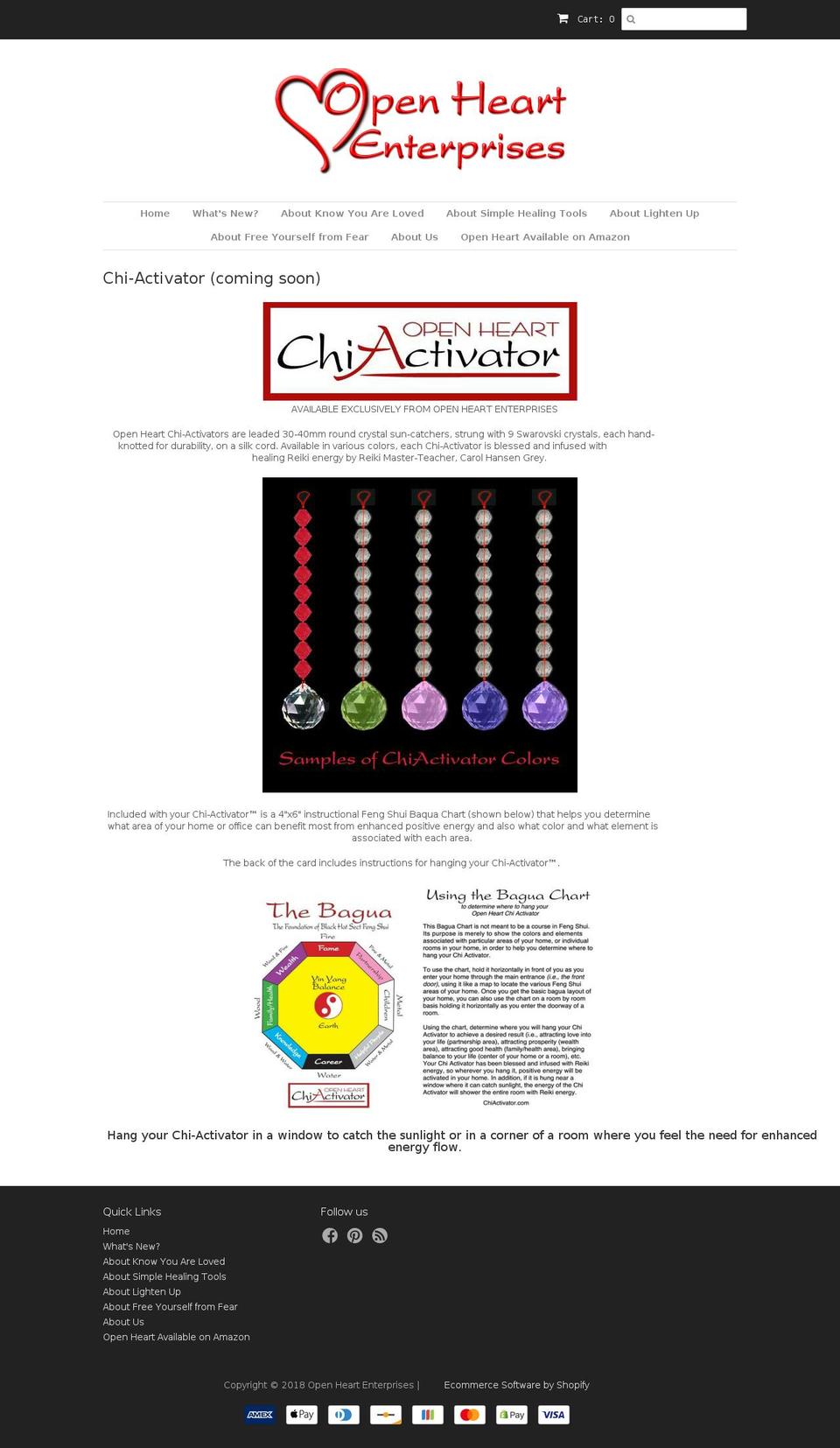 chiactivator.com — Shopify storefront screenshot