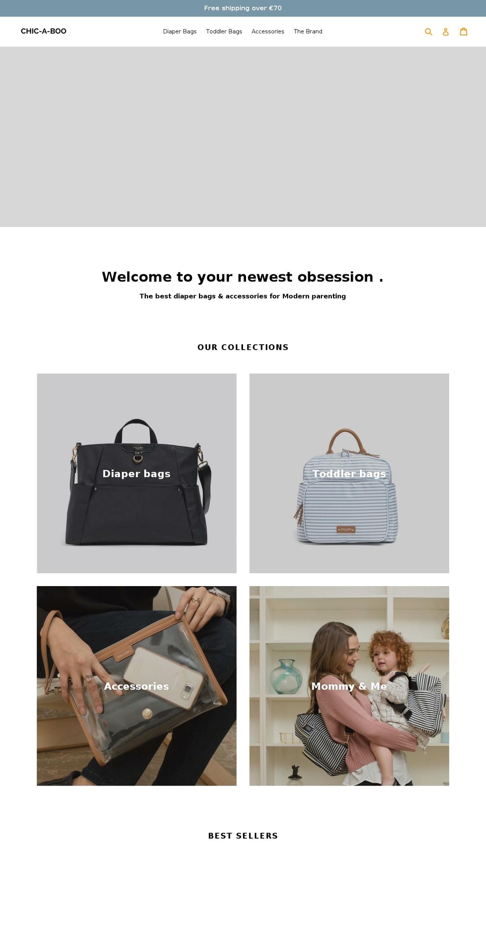 chic-a-boo.com shopify website screenshot