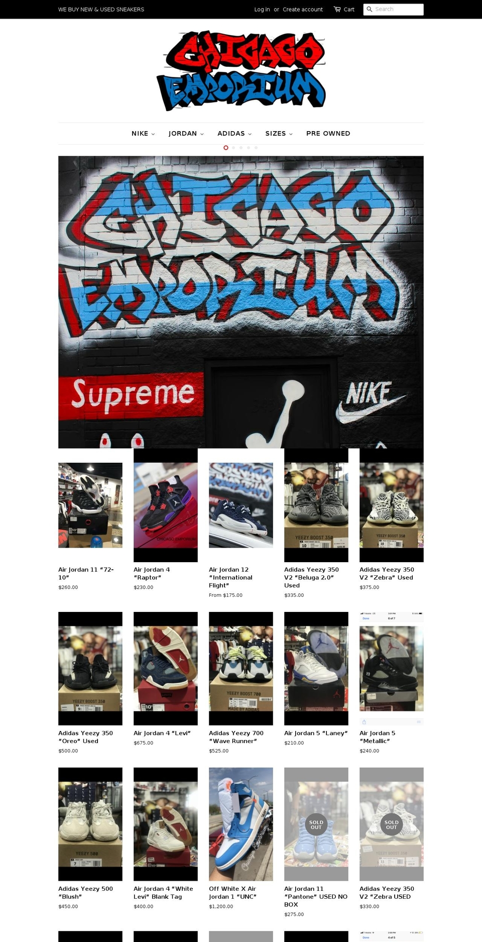 chicagoemporium773.com shopify website screenshot