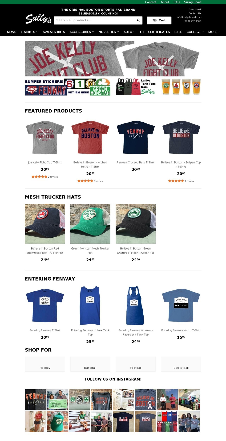 Sully's Brand Shopify theme site example chicagoismine.com