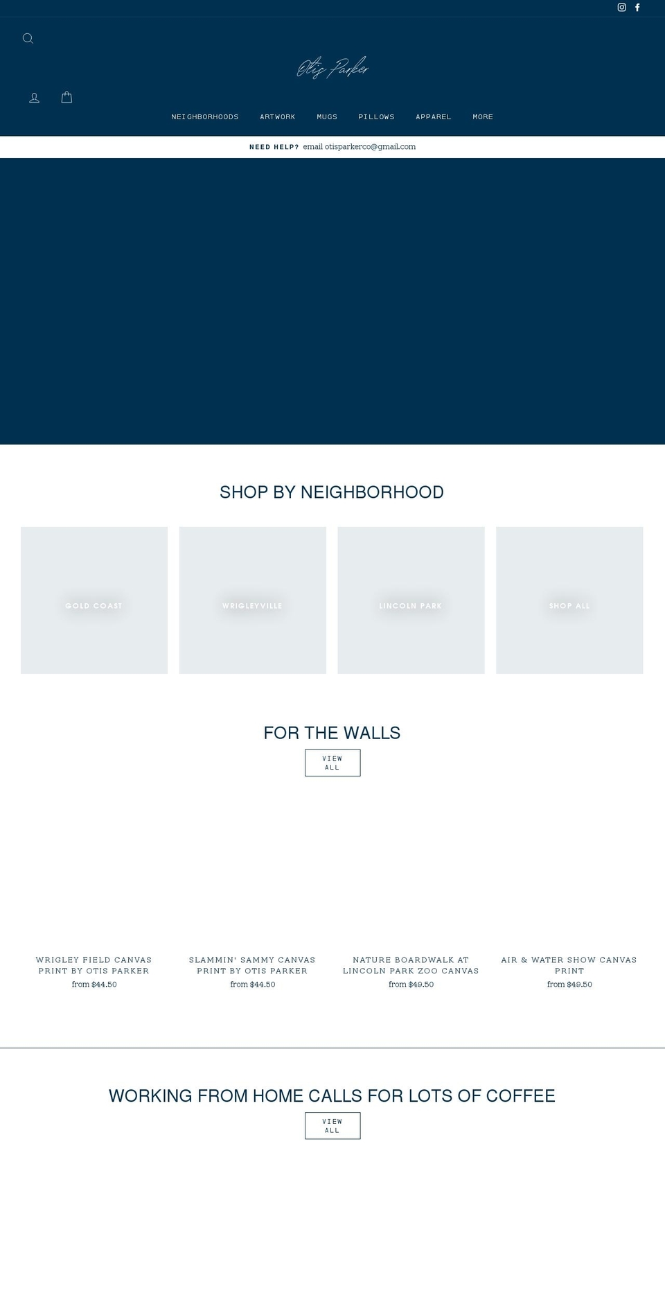 chicagoknit.com — Shopify storefront screenshot