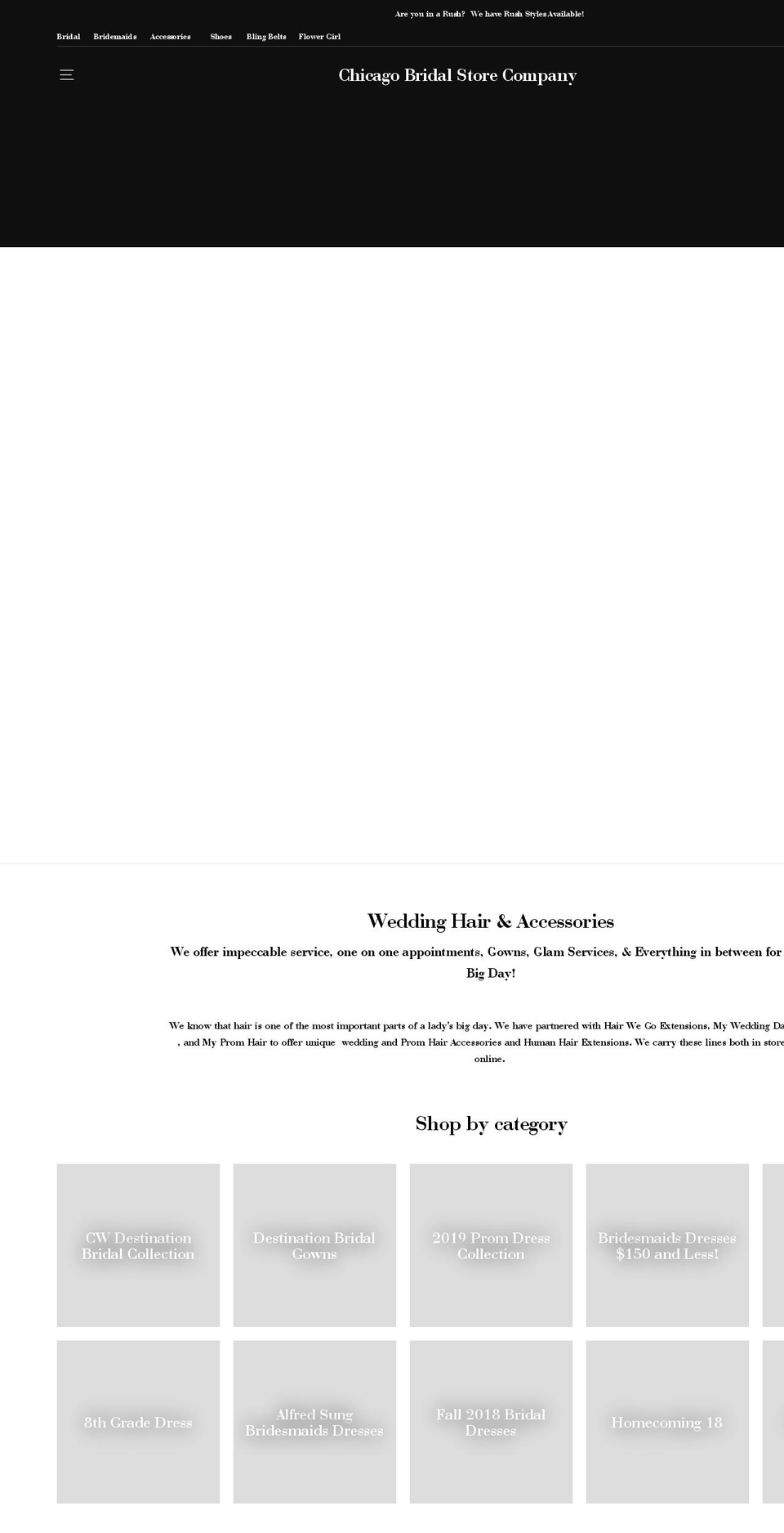 chicagopromshop.com — Shopify storefront screenshot
