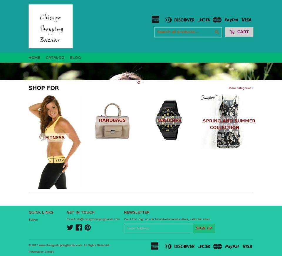 dsl-theme-5-0 Shopify theme site example chicagoshoppingbazaar.com