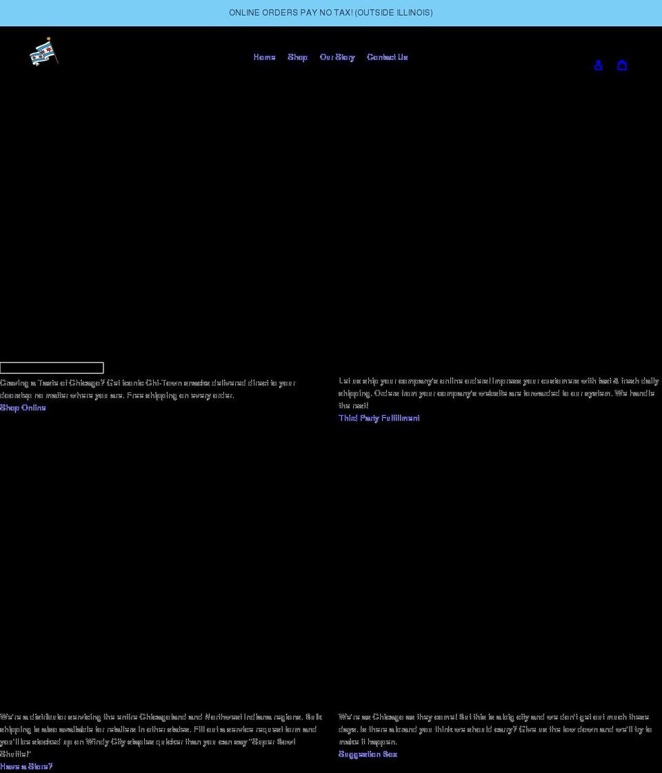 chicagosnackhouse.com shopify website screenshot