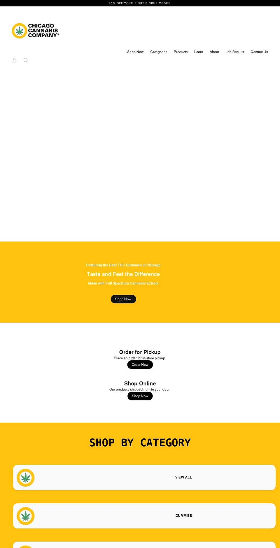 chicannaco.com shopify website screenshot