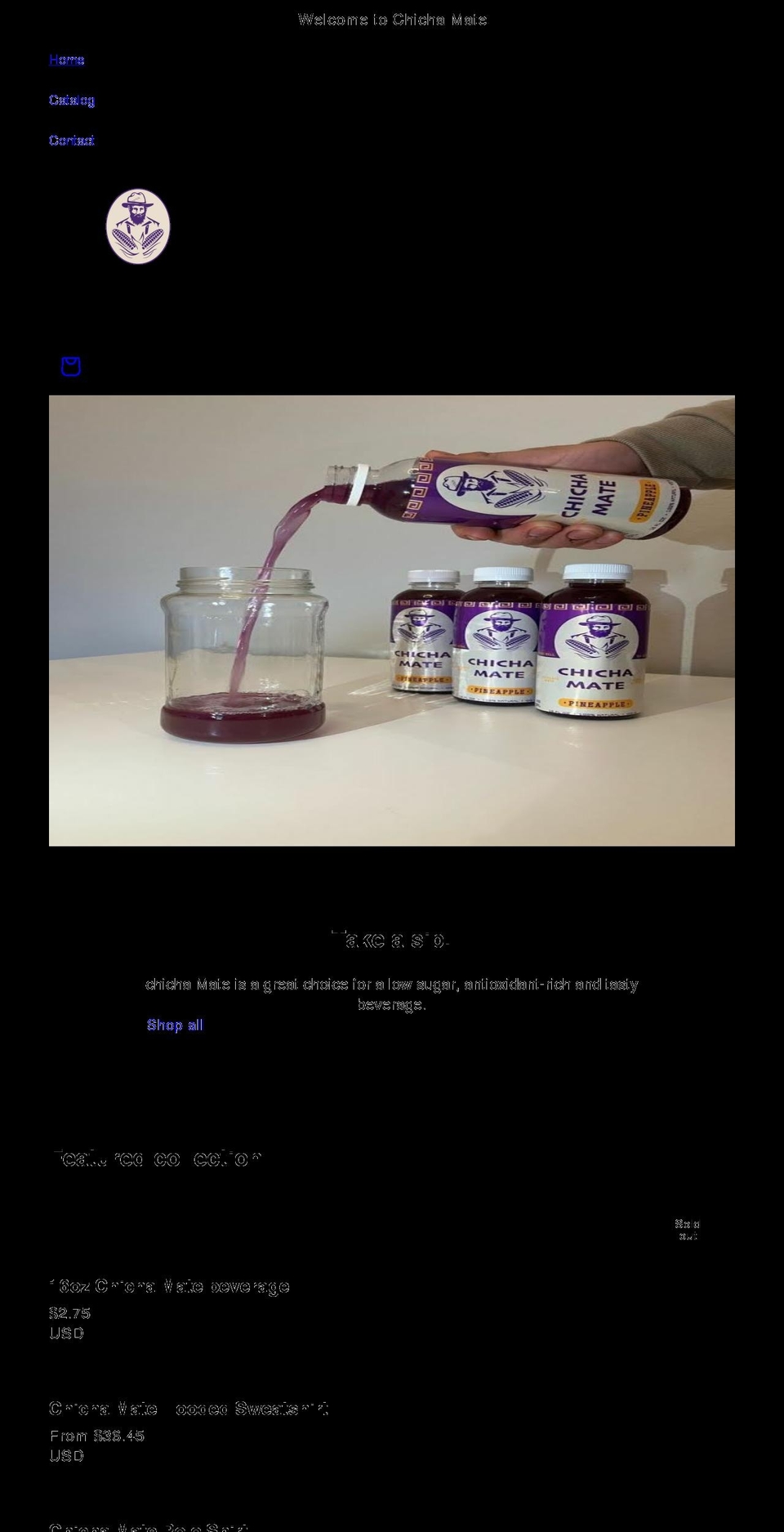 chichamate.com shopify website screenshot