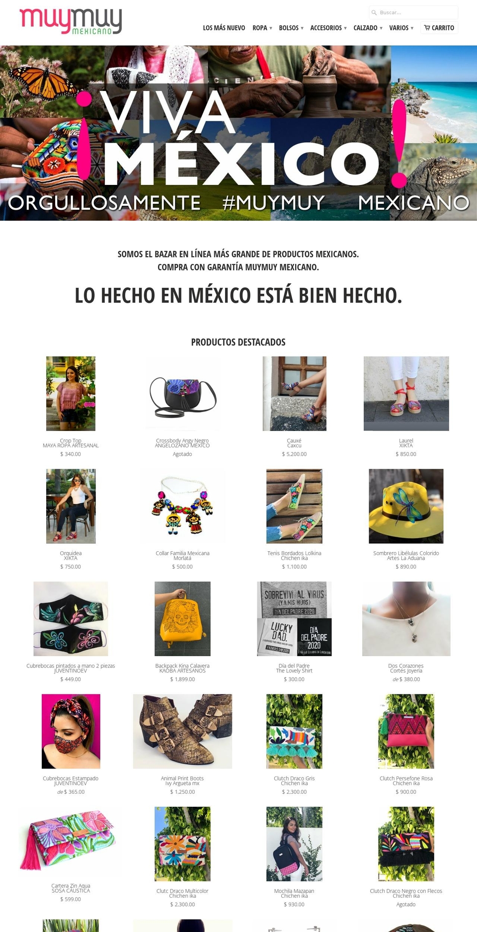 chichenika.com.mx shopify website screenshot