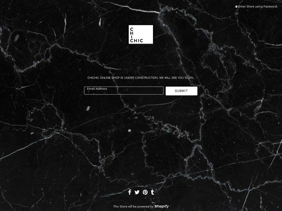 chichic.store shopify website screenshot