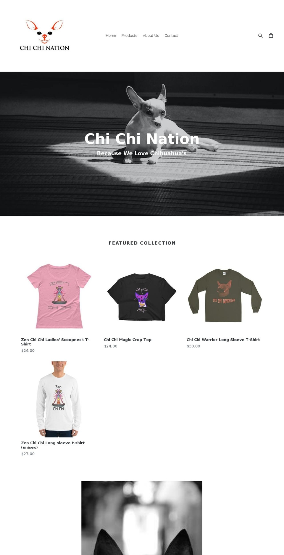 chichination.com — Shopify storefront screenshot