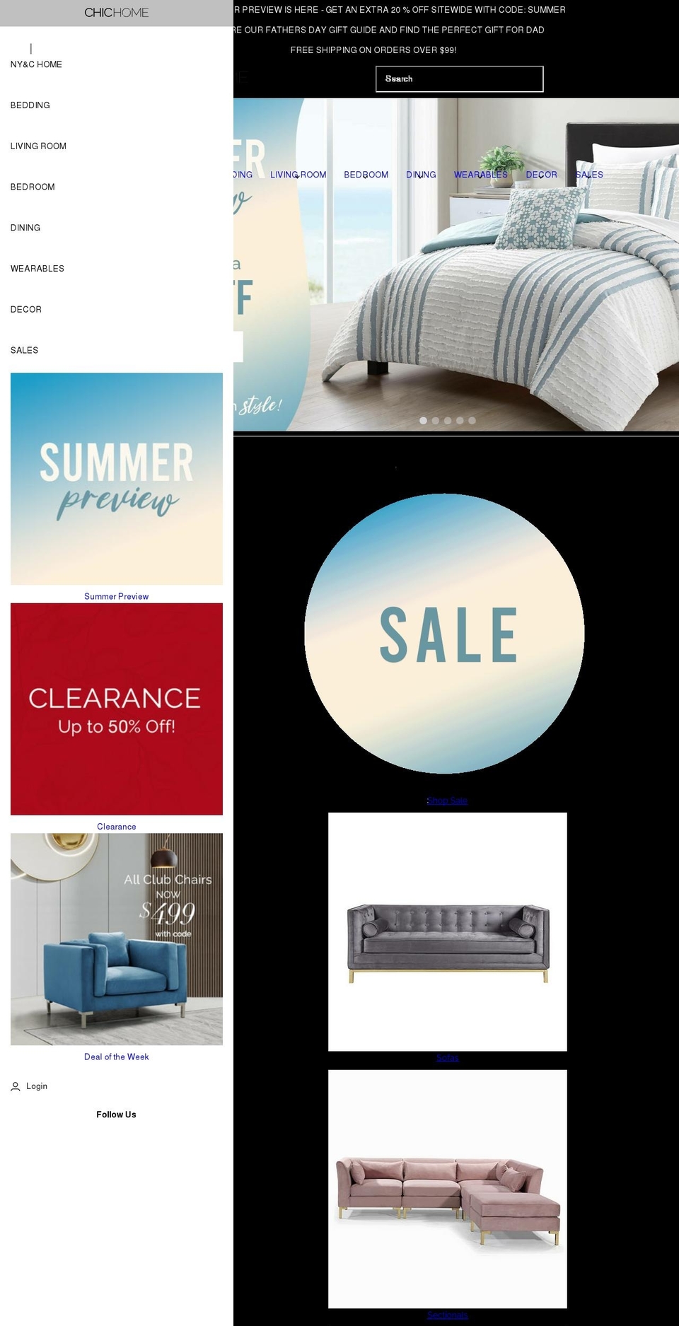 chichome.com shopify website screenshot