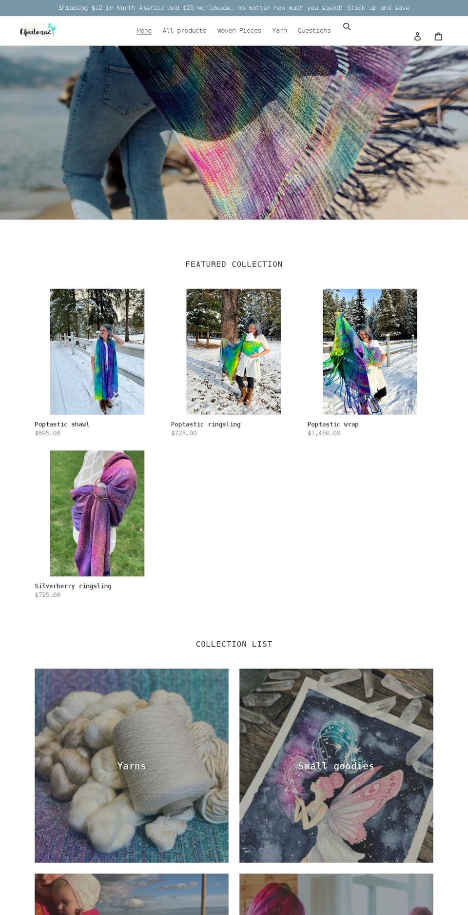 chicibeanz.com shopify website screenshot