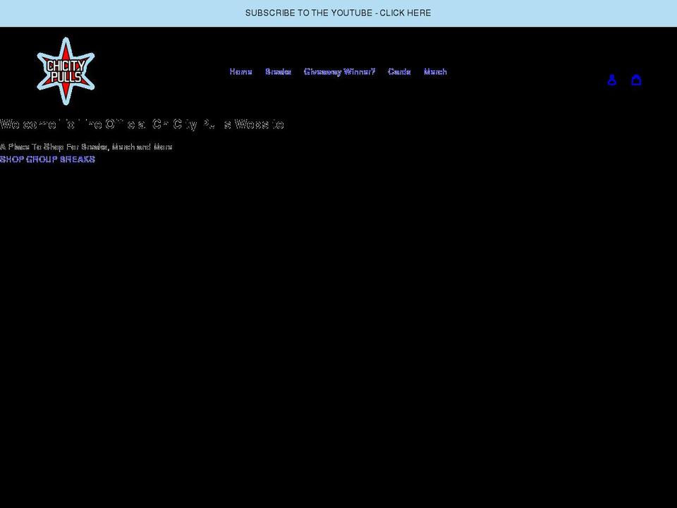 chicitypulls.com shopify website screenshot