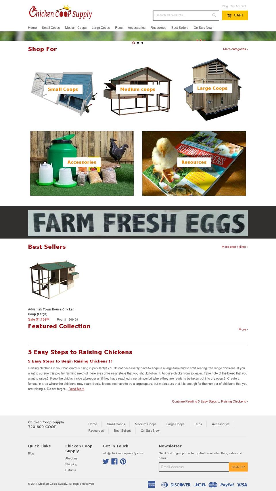 dsl-1 Shopify theme site example chickencoopsupply.com