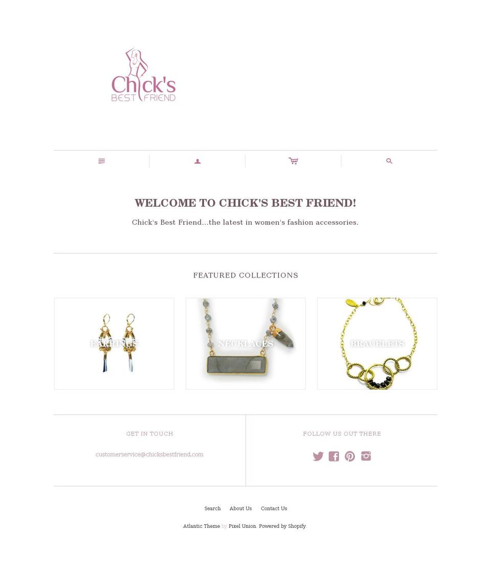 chicksbestfriend.com shopify website screenshot
