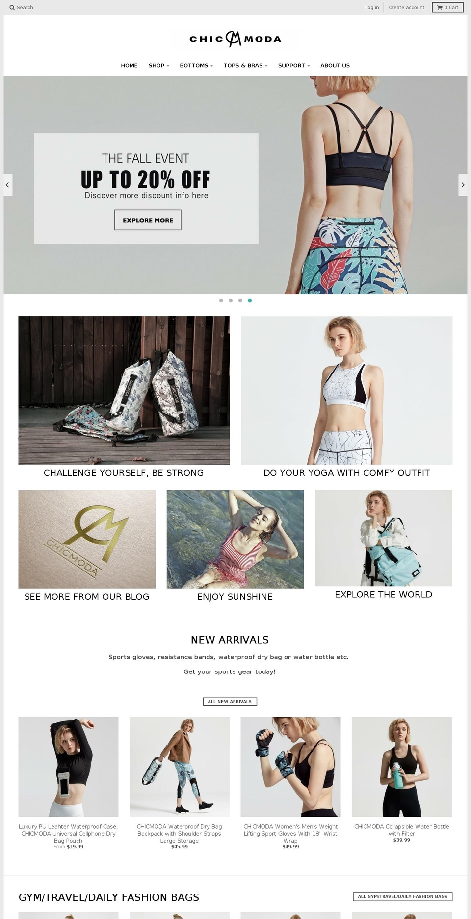 chicmoda.com — Shopify storefront screenshot