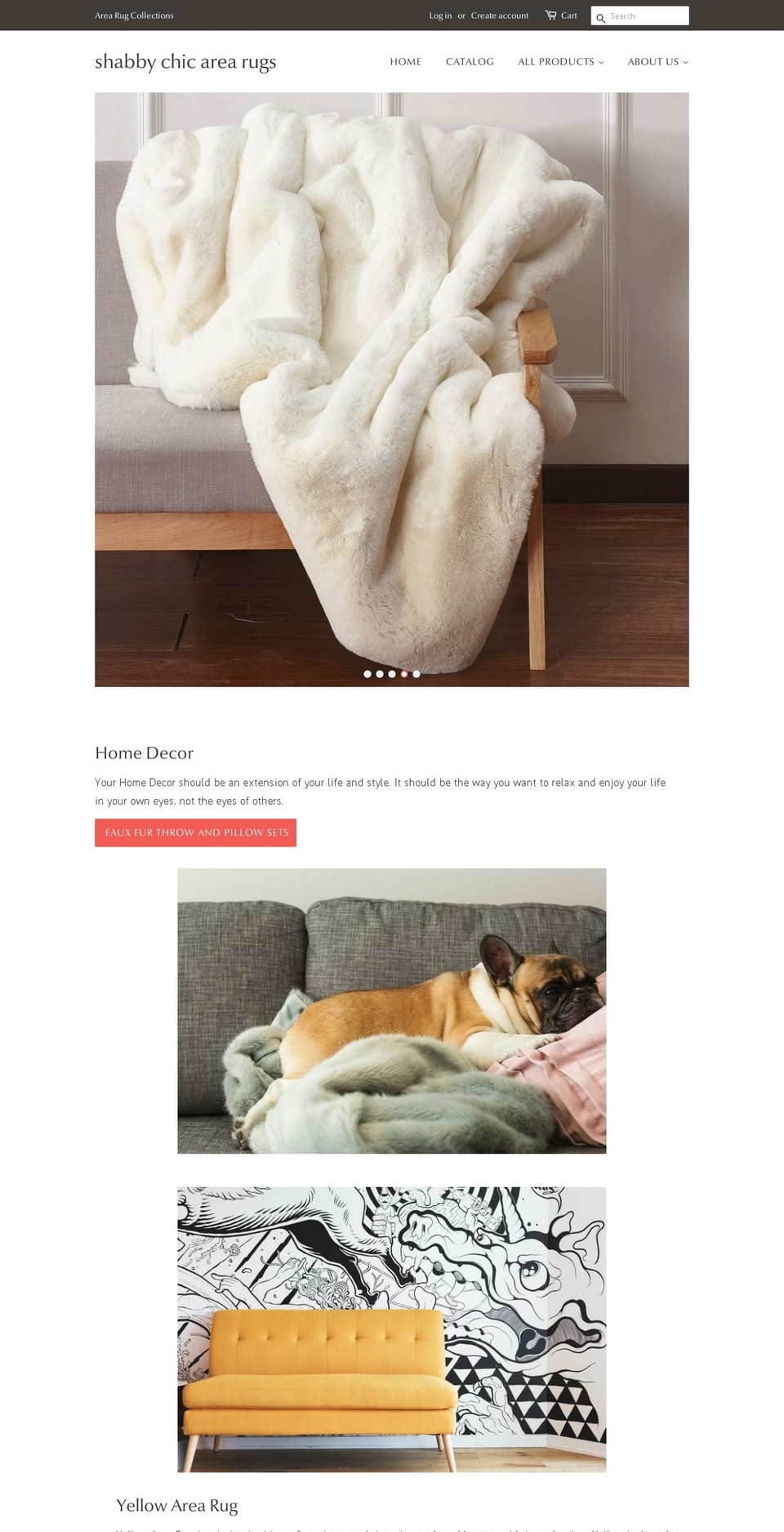chicrug.com shopify website screenshot
