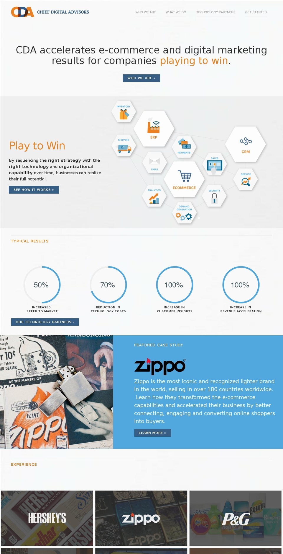 CDA MVP - Erin Shopify theme site example chiefdigitaladviser.com