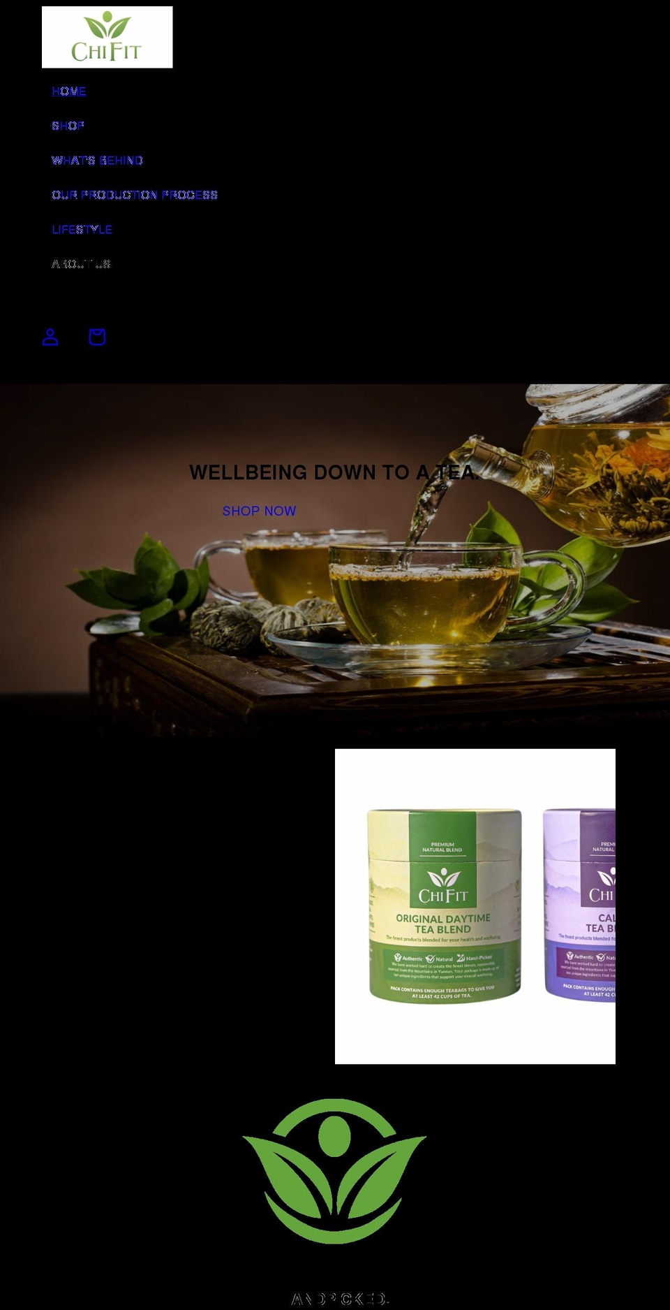 chifitteasupplements.com — Shopify storefront screenshot