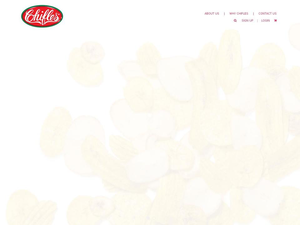 chifleschips.com shopify website screenshot