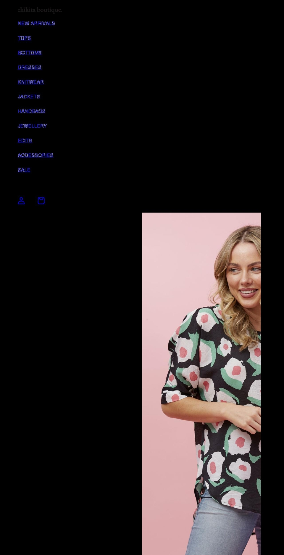 chikitaboutique.com shopify website screenshot