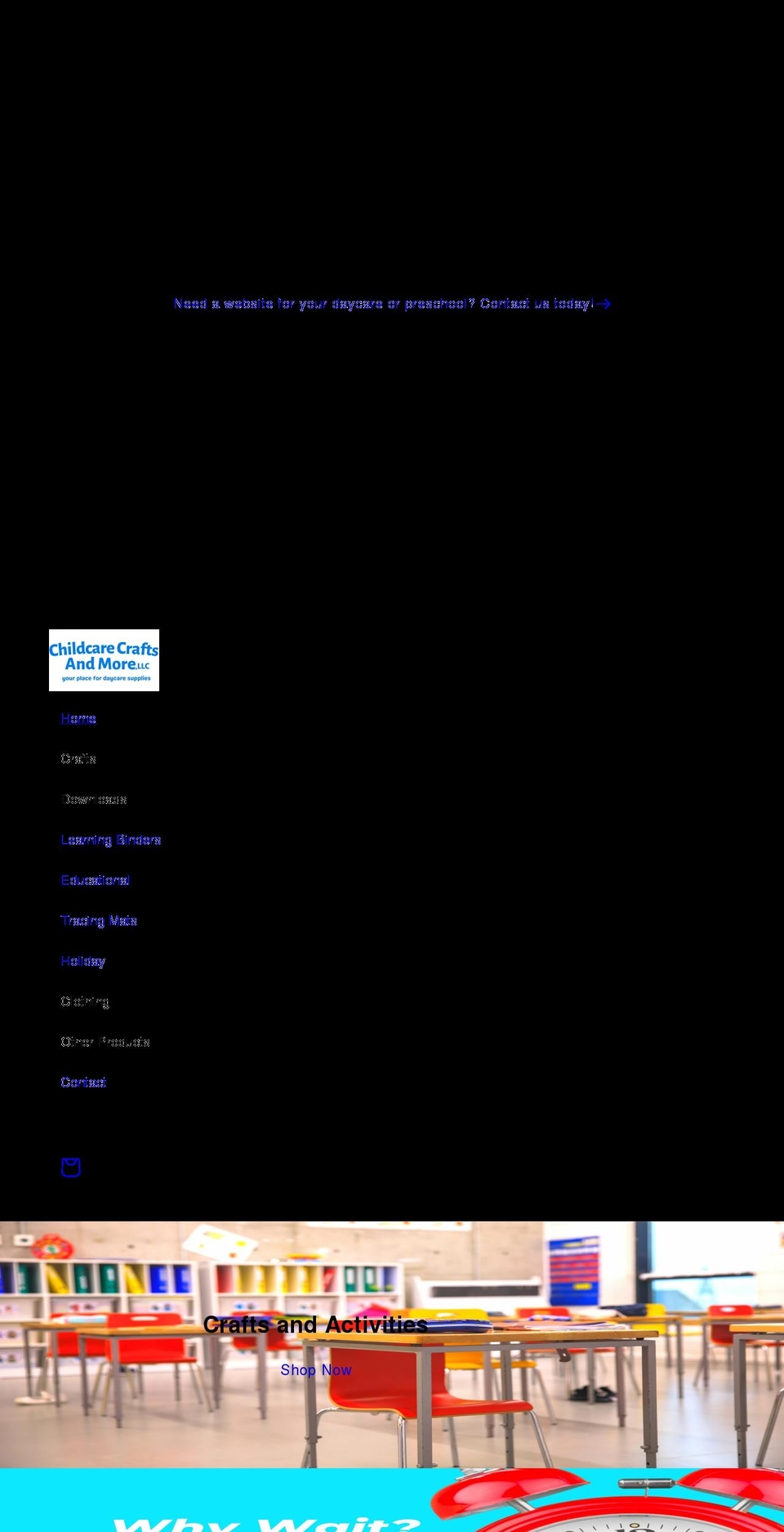 Store Shopify theme site example childcarecraftsandmore.com