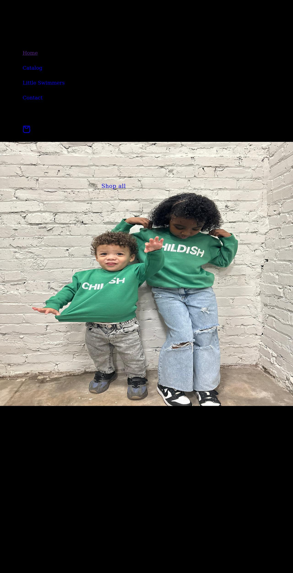 childishkids.com shopify website screenshot