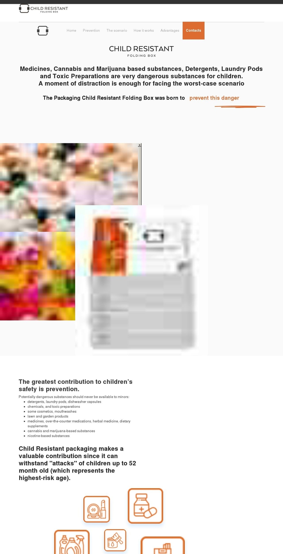 childresistantcartons.com — Shopify storefront screenshot