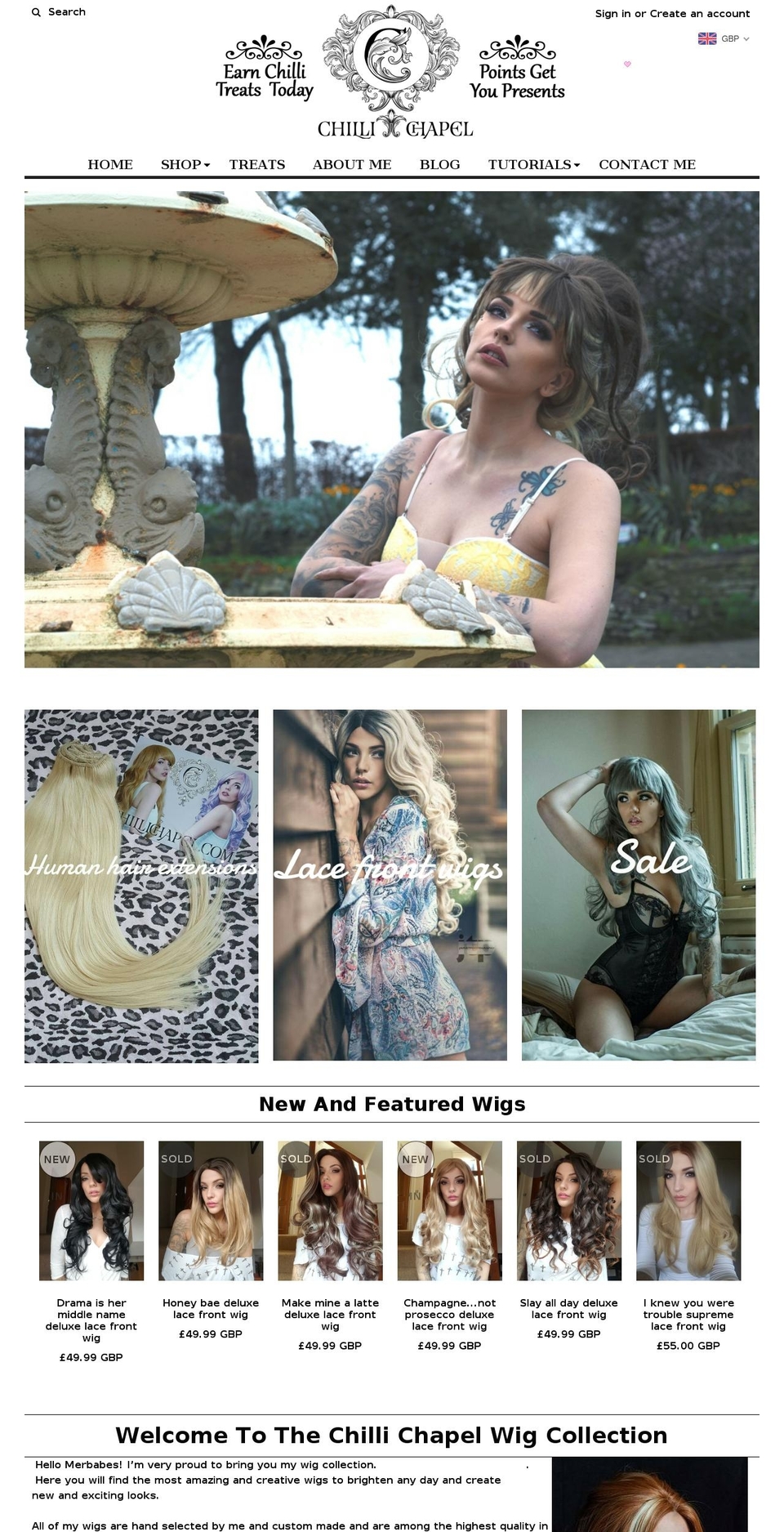 chilichapel.com shopify website screenshot