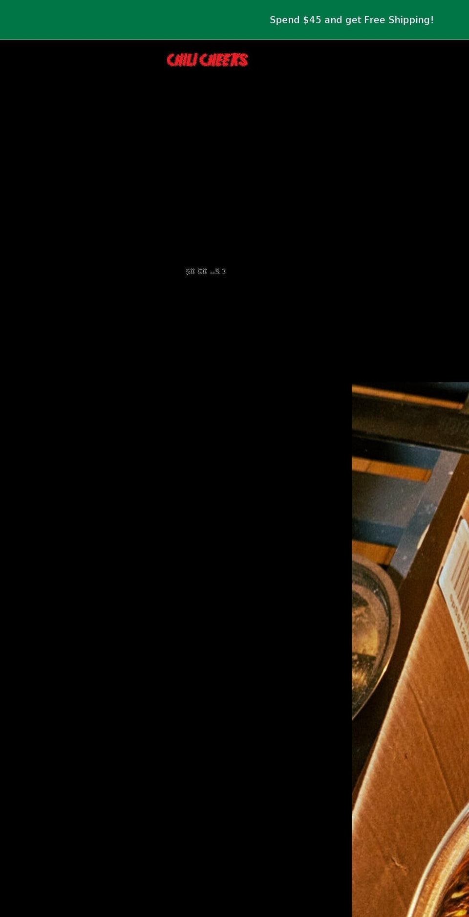 chilicheeksbk.com shopify website screenshot