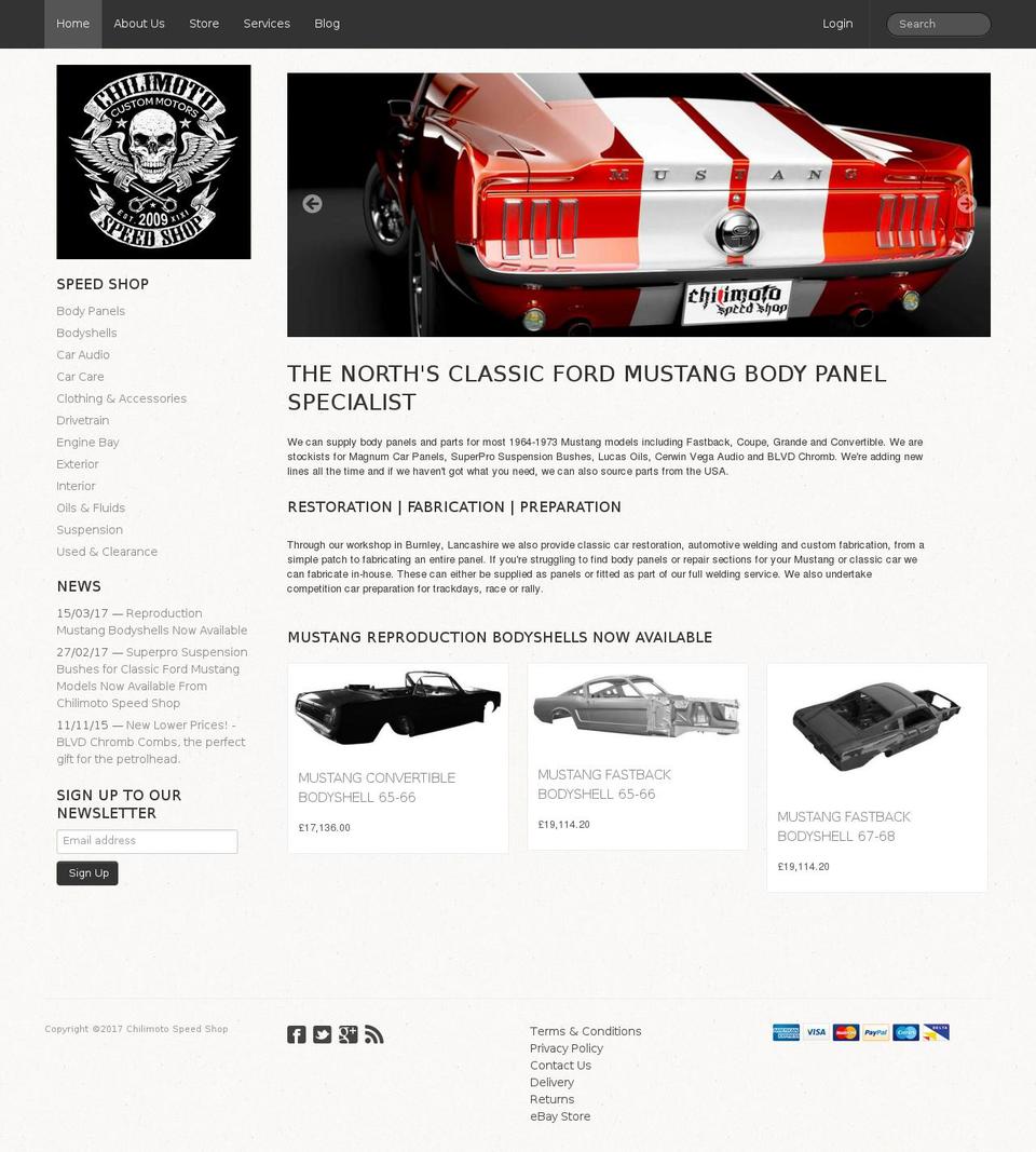 chilimoto.com shopify website screenshot
