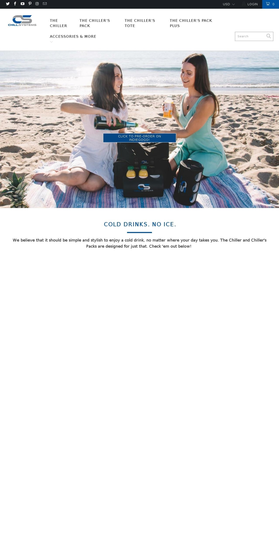 chill.systems shopify website screenshot