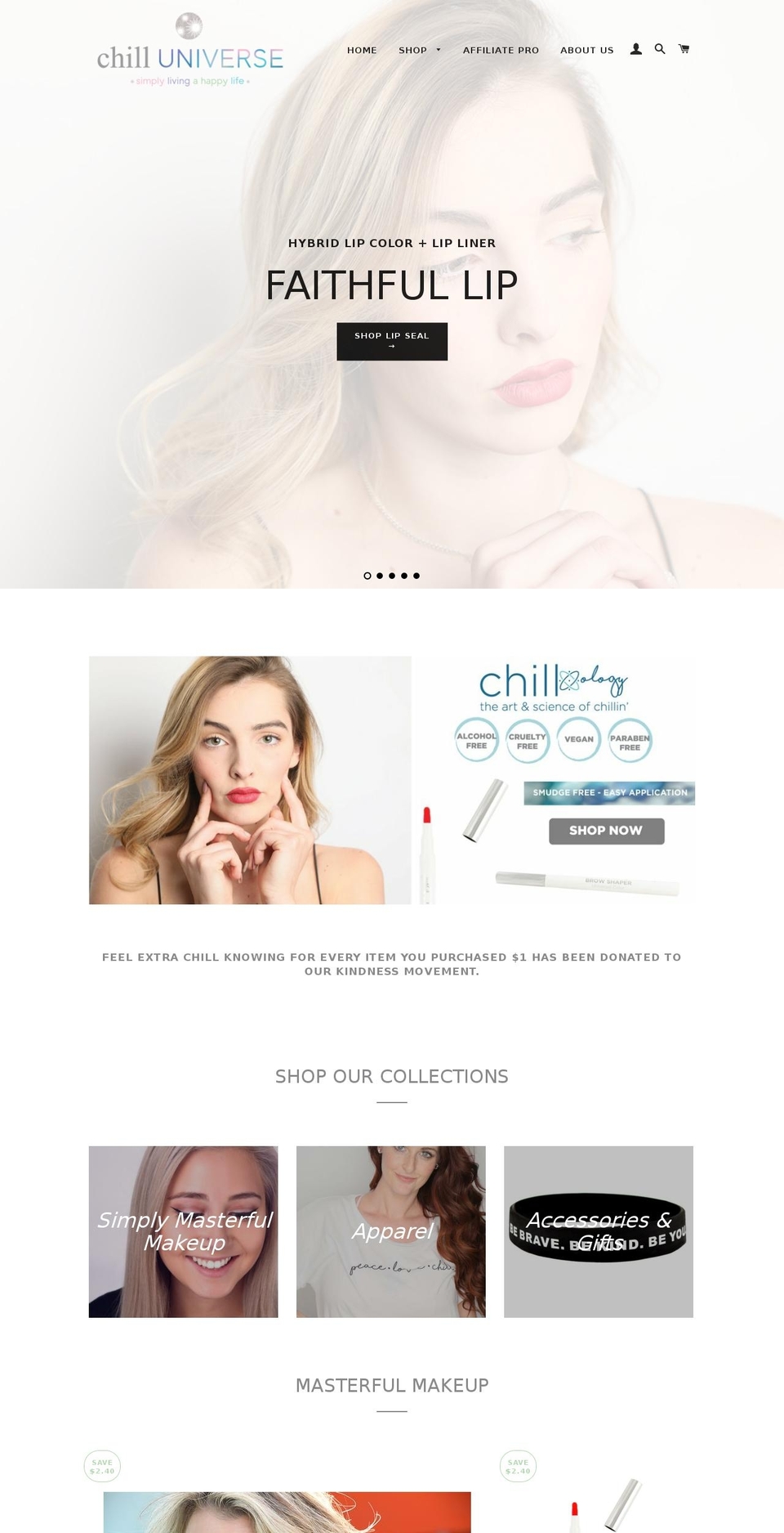 chillfamily.com — Shopify storefront screenshot