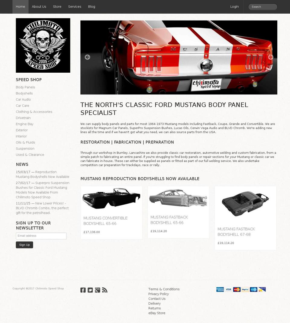 Lucid One Shopify theme site example chillimoto.com