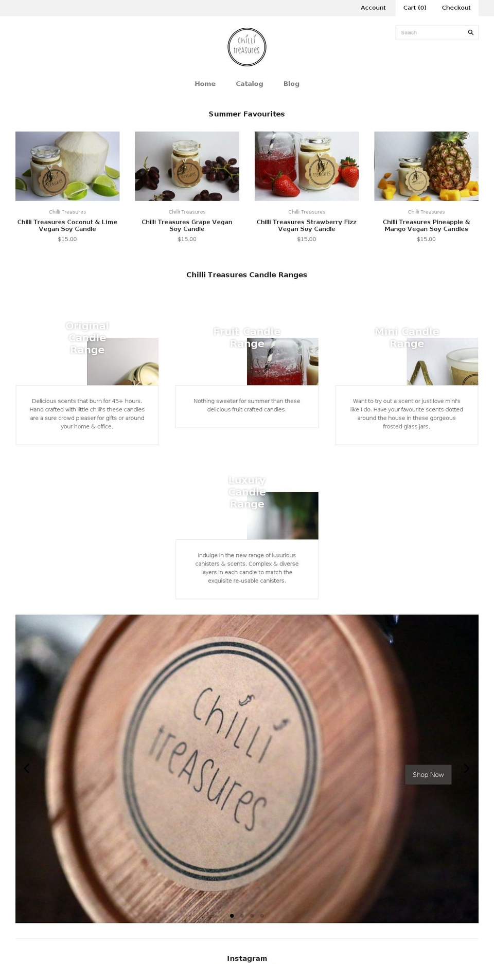 chillitreasures.com — Shopify storefront screenshot