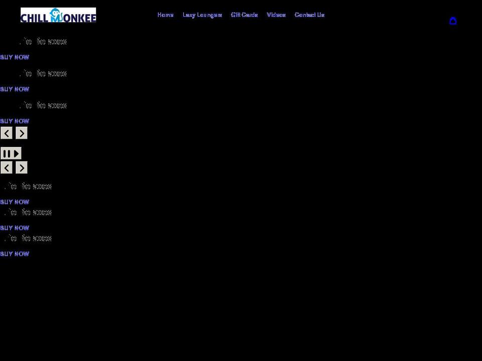 chillmonkee.com shopify website screenshot