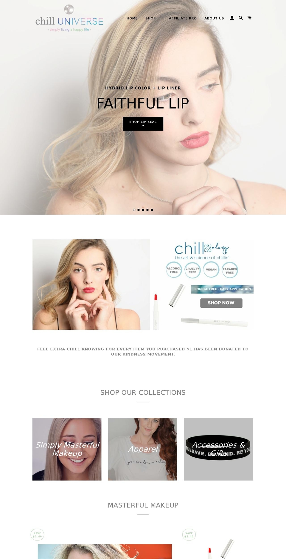 chillprofessional.com — Shopify storefront screenshot