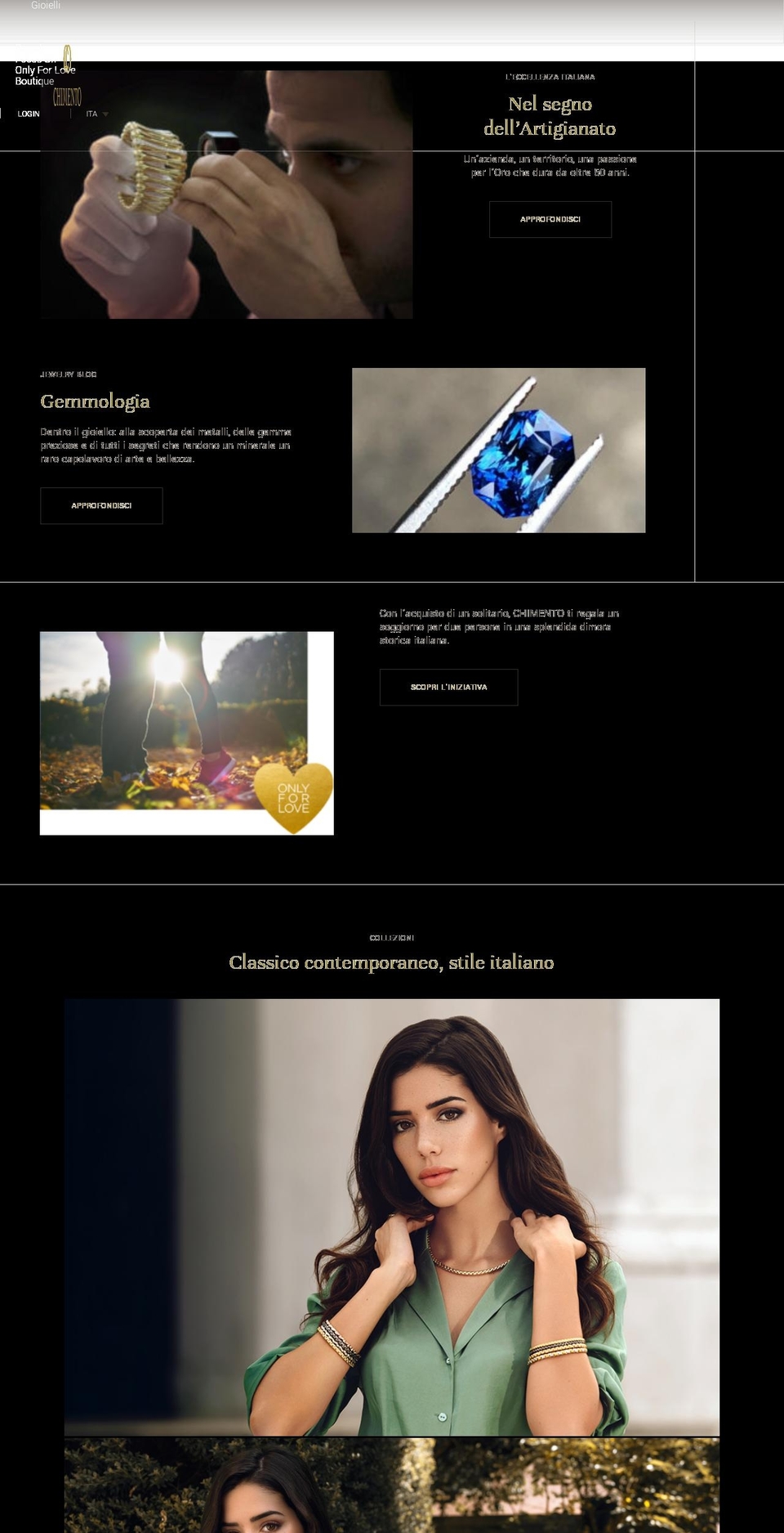 chimento.online shopify website screenshot