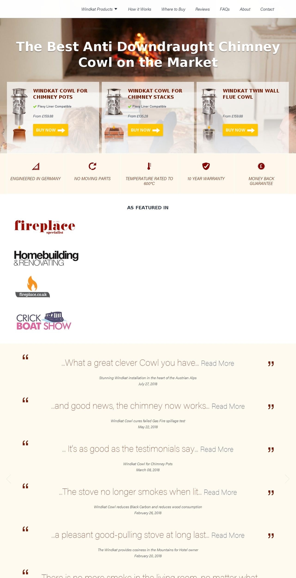 chimneypot.london shopify website screenshot