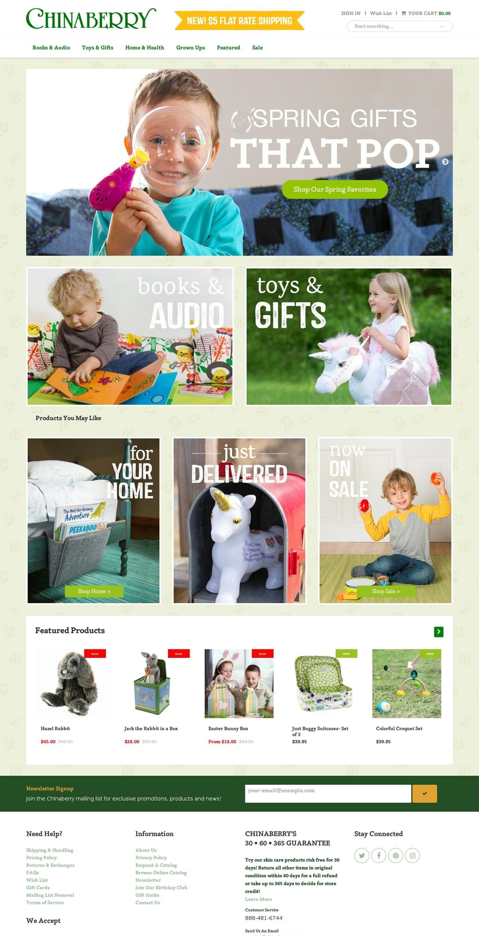 chinaberry.com shopify website screenshot