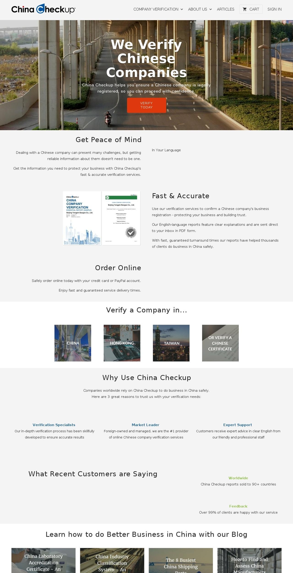 chinacheckup.com shopify website screenshot