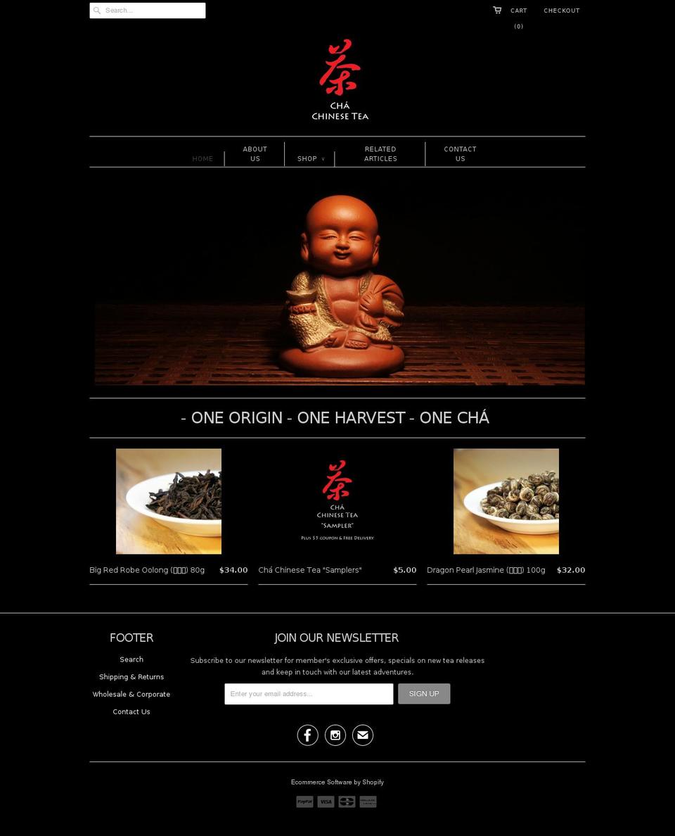 chinese-tea.com.au shopify website screenshot