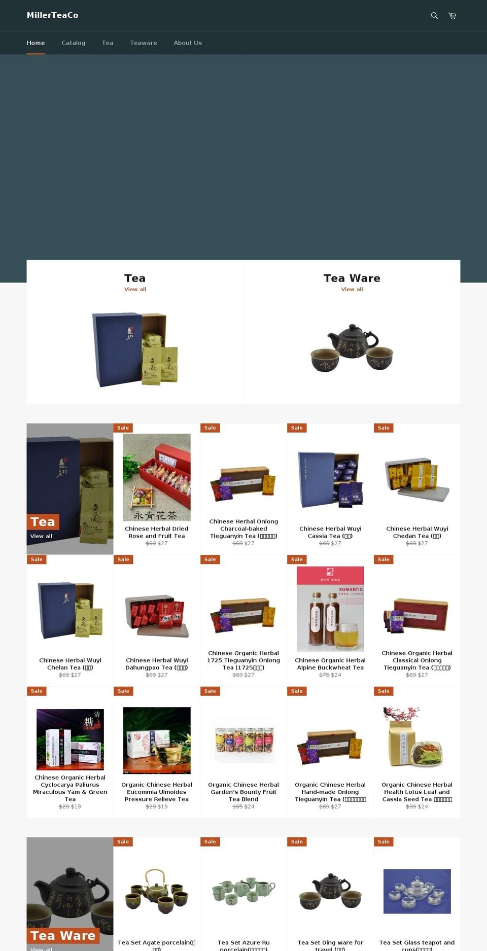chineseteadirect.com shopify website screenshot