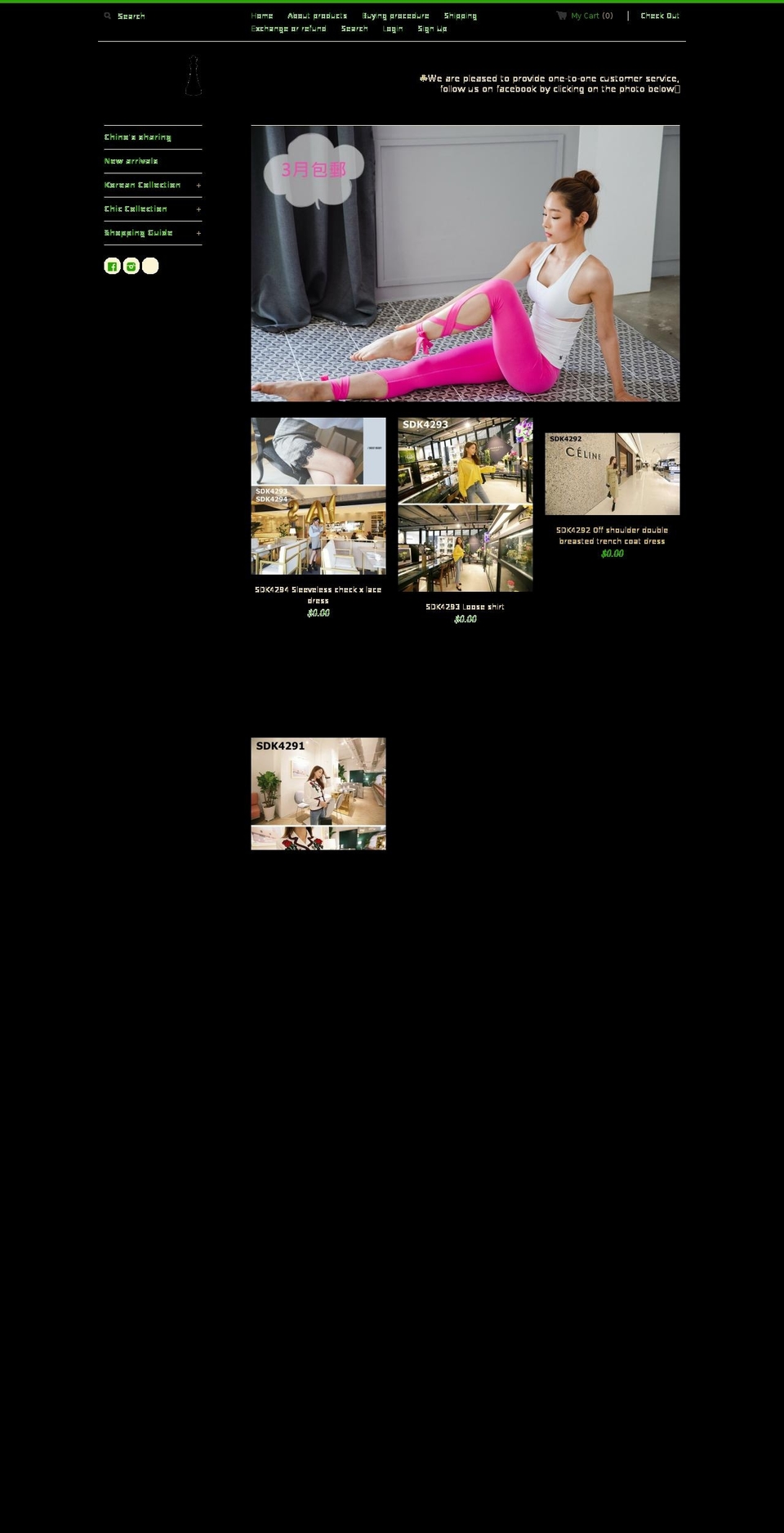 chinochicfashion.com shopify website screenshot