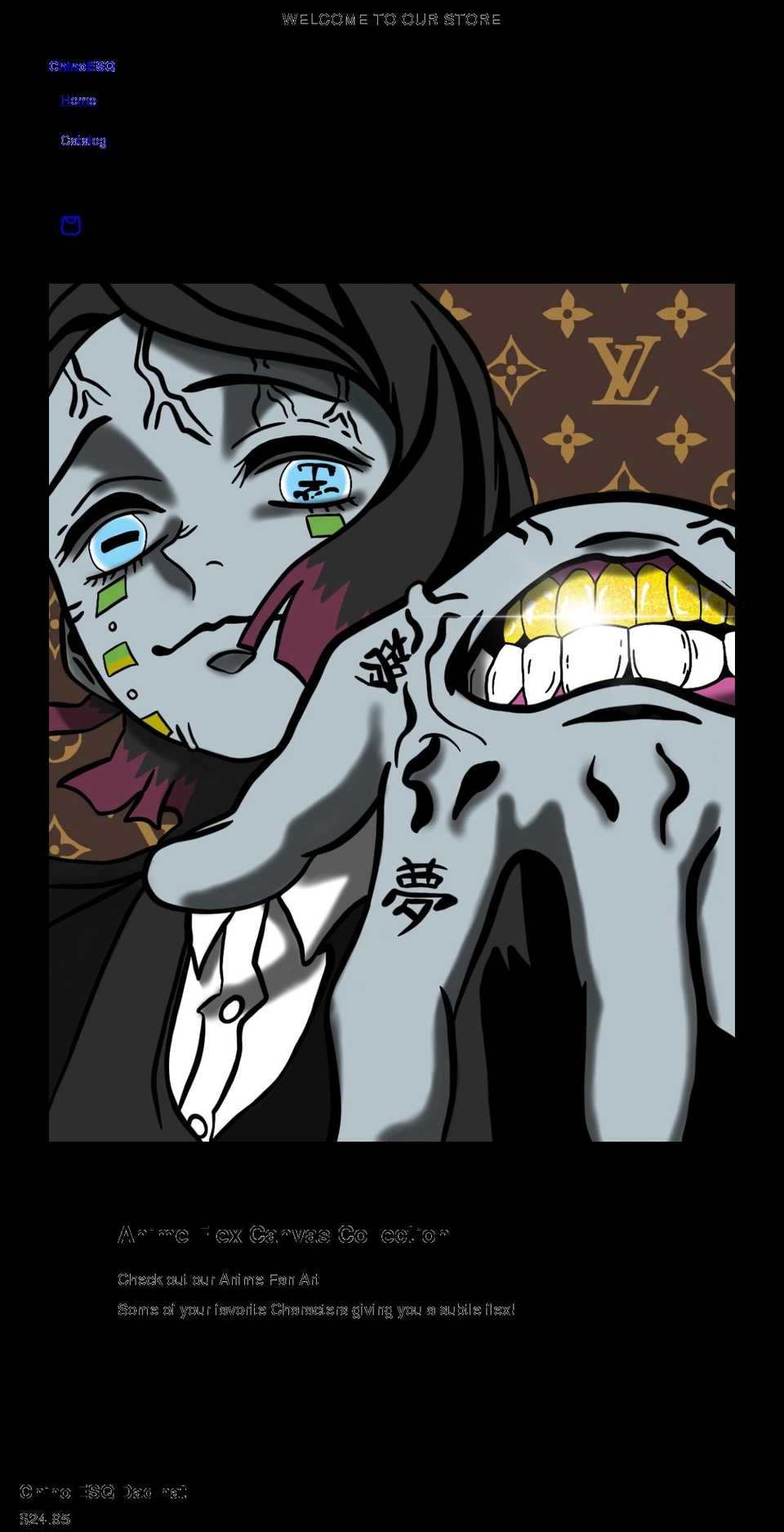 chinoesq.com shopify website screenshot