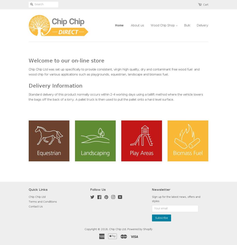 chipchipdirect.co.uk shopify website screenshot