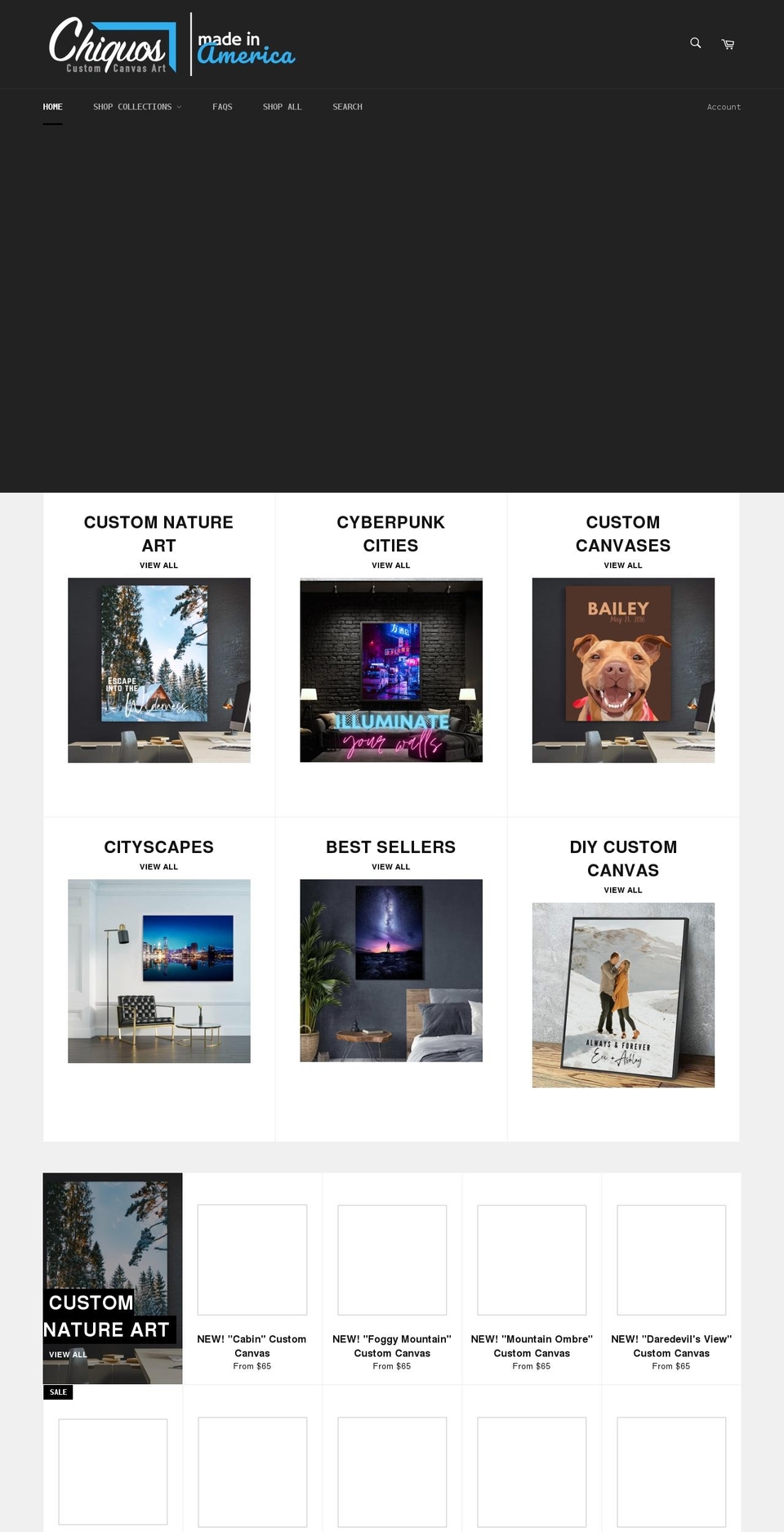 chiquos.com shopify website screenshot