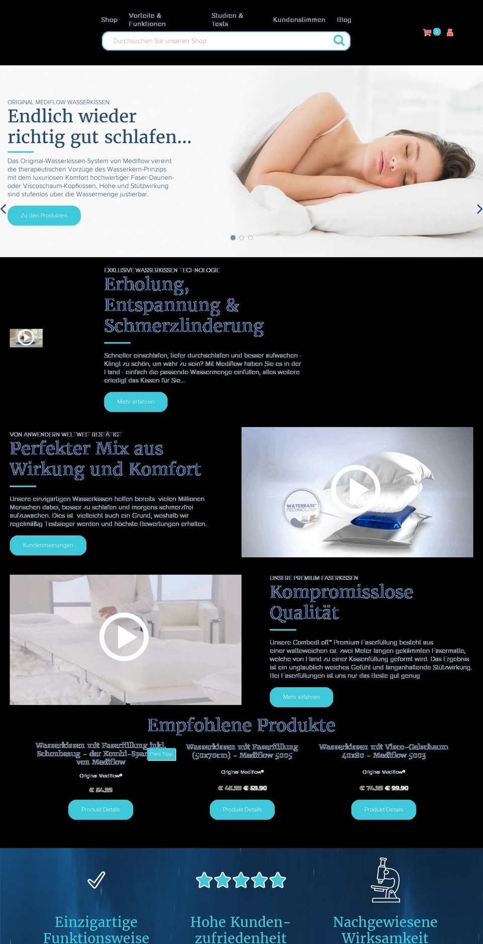 Mediflow New - Eshop Guide Live Shopify theme site example chiroflow.de