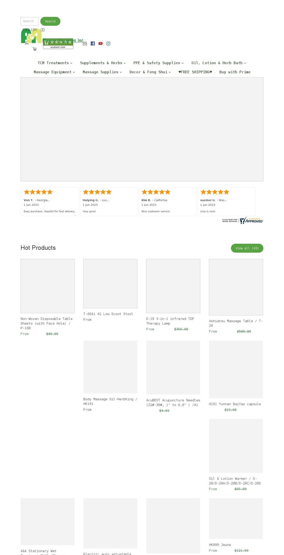 chirogroupinc.com — Shopify storefront screenshot