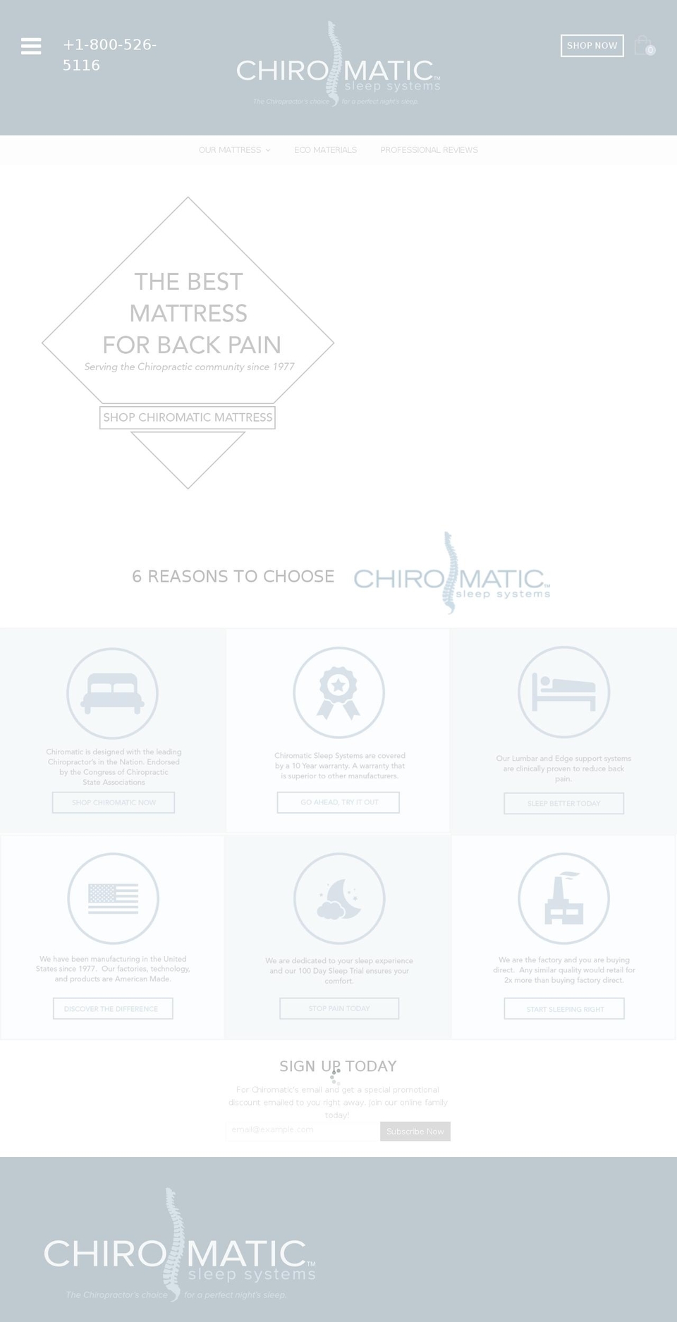 chiromatic.com shopify website screenshot