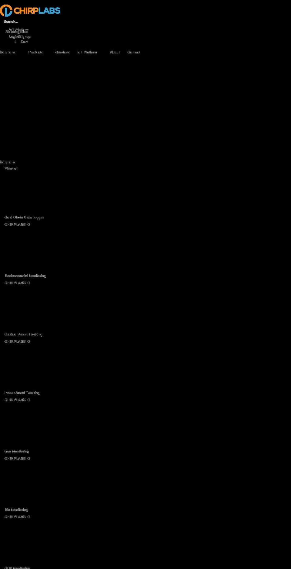 chirplabs.io shopify website screenshot